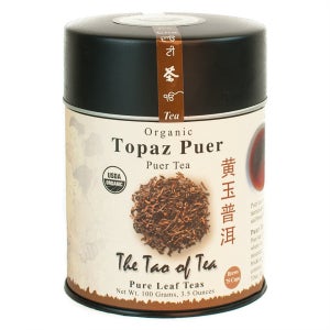 토파즈 푸얼 차 The Tao of Tea Topaz Puer 100g