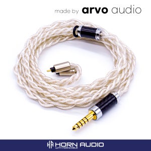[arvo audio] Snowflake 은도금 동선 커스텀 이어폰케이블
