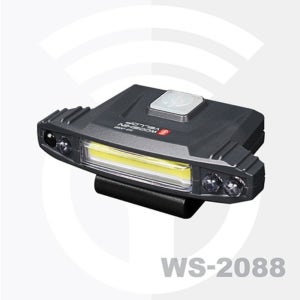 우신 충전식 모자 동작감지 센서모자라이트 (WS-2088) LED 클립 후레쉬