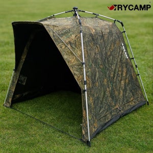 트라이캠프 신형 낚시텐트 무결로 암막 텐트 솔무늬 FA-2018D