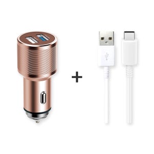 놀리토 차량용 초고속 충전기+삼성 호환 C타입 고속충전 케이블