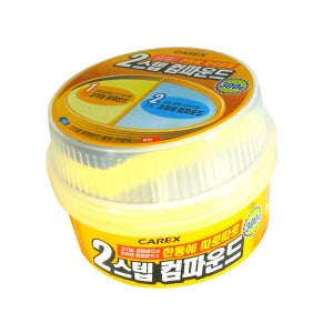 카렉스 2스텝 컴파운드 차량용 잔기스 흠집제거제 스크래치 리무버