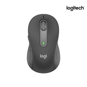 [국내정발] 로지텍 시그니처 M650 그라파이트 미니 사무용 노트북 무선 블루투스 마우스
