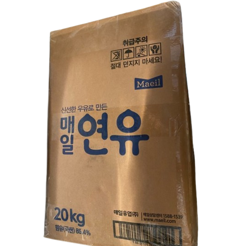 매일 연유 가당 대용량 업소용 연유 20kg, 1개