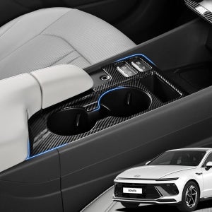 쏘나타 디엣지 튜닝 기어패널 카본 커버 몰딩