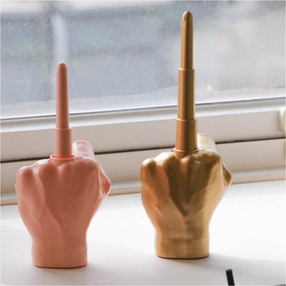 샬라라 손가락 모형 재미있는 장식 가운데 중지 핑거 친구 생일 선물 손모형