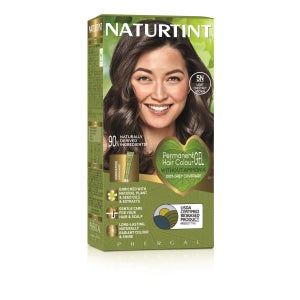 네이처틴트 염색제/암모니아 무첨가/두피 편안한 순한 염색제/냄새,자극NO 5N(라이트체스트넛브라운), 150ml, 1개