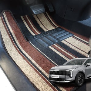 기아 더뉴 스포티지 NQ5 뉴코일매트 확장형 1열 신형