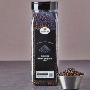 더테이스트랩 흑후추홀 통후추 알후추 베트남 후추 요리용 향신료 블랙페퍼 450g, 1개