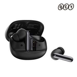 QCY HT12 멜로버즈 N50 블루투스이어폰 ANC 소음차단 45dB 데시벨 노이즈캔슬링 블루투스 5.4 블랙