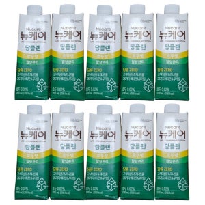 뉴케어 당플랜 호두맛 200ml 10팩 식이조절 어르신 노인 병문안 환자식 식사대용