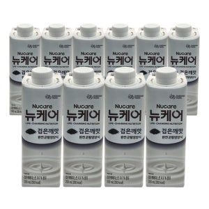 뉴케어 고소한 검은깨맛 뚜껑타입 10개 식사대용 환자 노인 균형 영양식 비타민 미네랄 간편식