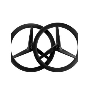 카본 삼발이 미니벨로 휠셋 로드 픽시 경량 휠 에어로 고정기어 3컷 앞바퀴