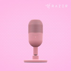 레이저코리아 세이렌 V3 미니 핑크 스트리밍 마이크 Razer Seiren V3 Mini Quartz