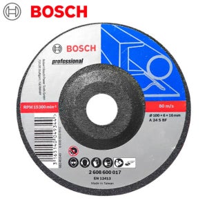 보쉬 100mm 옵셋 2608600017 연마석 금속6T 핸드 앵글 그라인더날 메탈