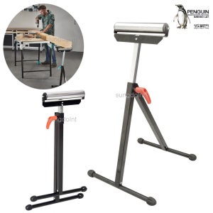 DELUXE 롤러스탠드 작업대 RS300 접이식 휴대용 목공공구 간판작업 거치대