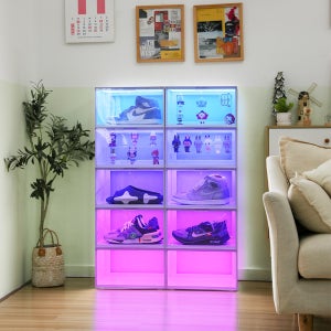 나노리프 x Fantaqi 스마트 LED 디스플레이 케이스 슈케이스 슈박스