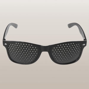 핀홀 안경 시력 보호 눈 관리 운동 도수 없는 안구 피로 해소 노안 돋보기 대신 개선