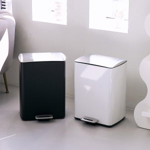리빙플랜트 사각사각 페달 휴지통 20L 쓰레기통