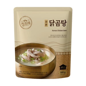 참프레 진한 닭곰탕 500g x 4팩