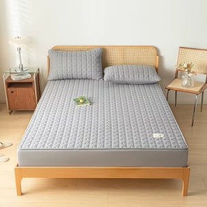 방수 매트리스 커버 시트 토퍼 침대 올인원 일체형 밴드 밴드형 요 패드 킹 퀸 사이즈