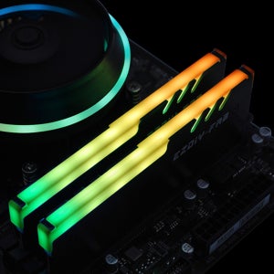 고성능RAM RGB방열판 DDR5 램쿨링 조명 히트싱크 2P