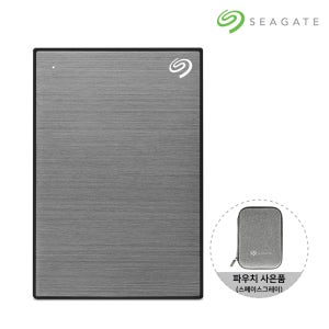 1테라 씨게이트 외장하드 데이터복구 전용파우치 1TB, 스페이스그레이