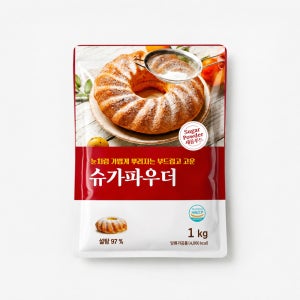 새롬푸드 슈가파우더 1kg, 1개