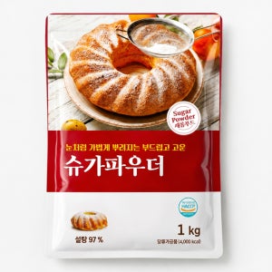 새롬푸드 슈가파우더 1kg, 1개