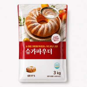 새롬푸드 슈가파우더 3kg, 1개