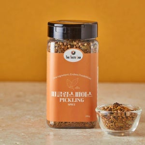 피클링 스파이스 210g 더테이스트랩 수제 오이 양파 무 비트 피클 만들기 향신료
