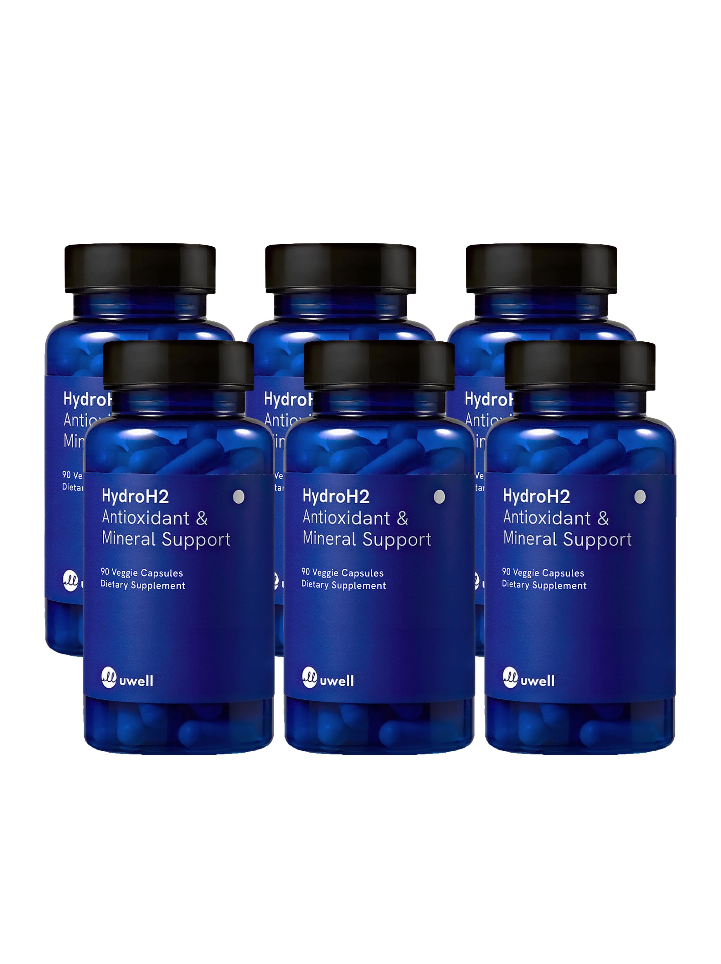 [당일출고] 유웰 <b>하이드로H2</b> 식용수소 Uwell HydroH2 90캡슐 6병품질보증