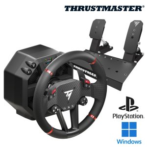 트러스트마스터 T598 DD 레이싱휠 (2패달포함 공식수입정품 PS4 PS5 PC)