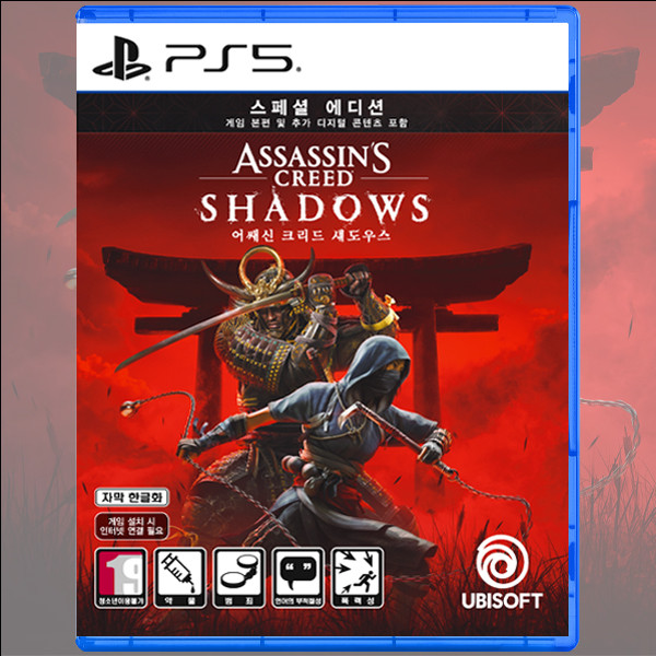 PS5 어쌔신크리드 섀도우스 스페셜 에디션 섀도우