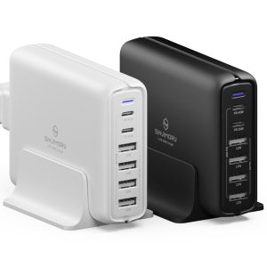 신지모루 오피디 90W 접지 6포트 멀티 핸드폰 고속 충전기