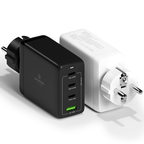 신지모루 오피디 100W 접지 4포트 GaN PD 멀티 핸드폰 고속 충전기