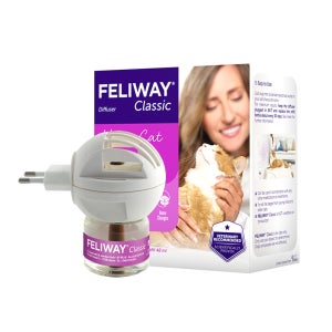 펠리웨이 클래식 스타터키트 고양이 페로몬 디퓨저 이사 동물병원외출 스트레스완화 진정