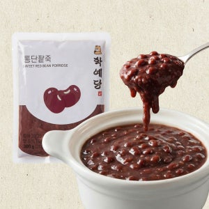 학예당 단팥죽 동지팥죽 국내산 300g 5팩 현대백화점 완판