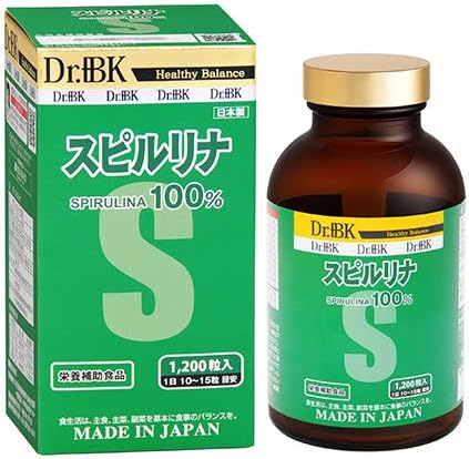 일본 닥터비케이 <b>Dr</b> <b>bk</b> 노구치 토모야 tomoya 스피루리나 1200정 항산화품질보증