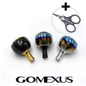 고멕서스 노브 티타늄 파워 핸들 38 손잡이 스피닝릴 베이트릴 시마노 다이와 호환