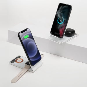 아이리버 아이폰 충전기 3in1 무선 맥세이프 충전기 폴더블