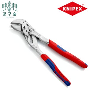 크니펙스 이중안락손잡이 몽키 첼라 플라이어 렌치 하나로 250mm
