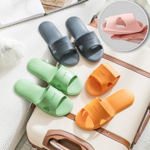 기내용 슬리퍼 여행용 비행기 접는 휴대용 호텔 실내용 화장실 일회용 가벼운 실내화