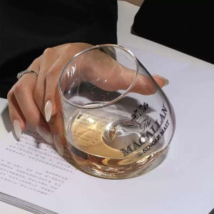 맥캘란 딤플컵 위스키 와인 크리스탈 글라스 양주잔 온더락잔
