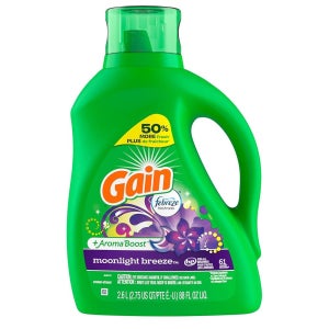 게인 세탁세제 1.6L 아로마 부스트 문라이트 브리즈 Gain + Aroma Boost Liquid Laundry Detergent, Moonli