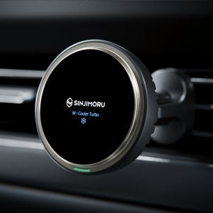 신지모루 Qi2 M 쿨러 터보 맥세이프 펠티어 차량용 고속 무선 충전기 거치대