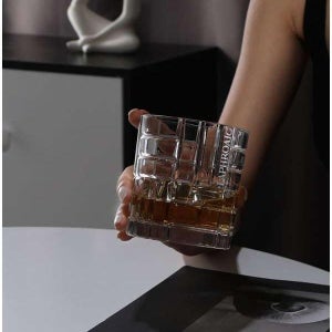 라프로익 위스키 온더락잔 양주잔 크리스탈 글라스 유리잔