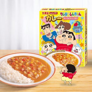 일본 마루미야 캐릭터 짱구 카레 순한맛 160g 스티커 포함