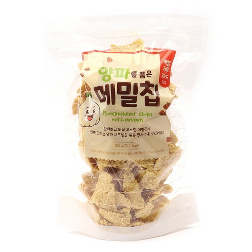 양파를 품은 메밀칩 과자 인기 세계과자