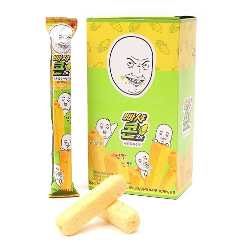 빠샤콘 2X 구운옥수수맛 과자 인기 세계과자